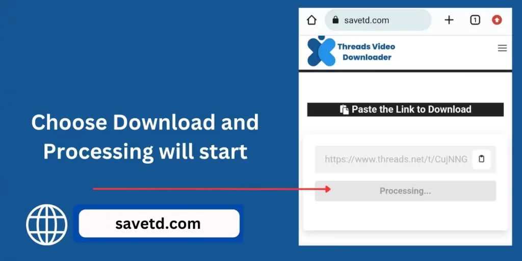 How to Download Thread Videos Step 6